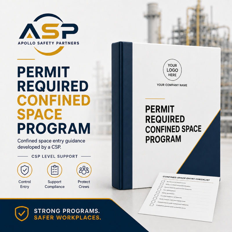 Custom Permit Required Confined Space Program.