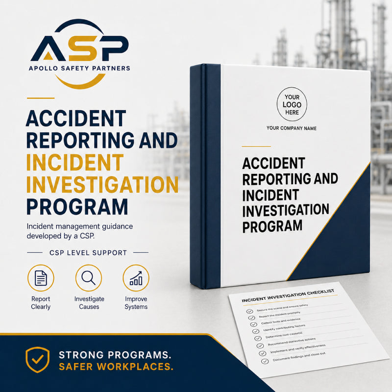 Custom Accident Reporting and Incident Investigation Program.